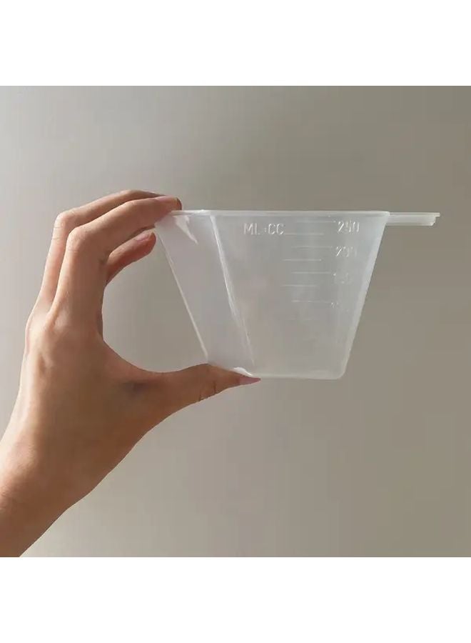 10pcs Blue And White 250ml Measuring Spoons For Detergent Powder And Liquid - Image 2